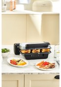 Resim Karaca Crust Grill Toast 1800 W Izgara Ve Tost Makinesi 