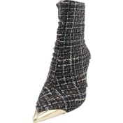 Resim Duygushoesbag Kadın Fermuarlı Topuklu Bot 