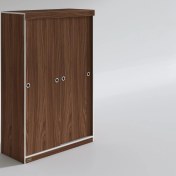 Resim Kenzlife gardırop sürgülü kapaklı kapılı 120 papatya cvz gardolap dolap 