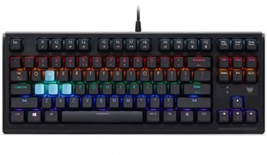 Resim ACER Predator Aethon 301 Tkl Gaming Keyboard - Gateron Blue Switches | 6 Zone Backlit Led 