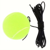 Resim Yeni Güçlü Elastik Naylon Tenis Topu, İp ile Tekli Uygulama için Taşınabilir Ekipman - Tenis Tutkunları için Taşınabilir Ekipman 
