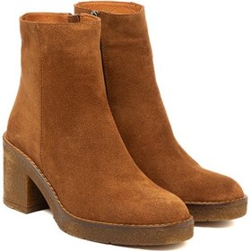 Resim Cuoio Bot Kadın 25k11533xs Vergelio Suede Kahverengi 