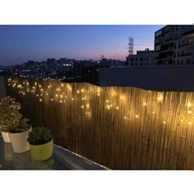 Resim 1.20 Cm X 3 Metre Hasır Kamış Bahçe&balkon Çiti Dekarasyon 