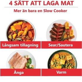 Resim Hepta Collection Instant Pot Üstün Yavaş Pişirici/yavaş Pişirici, 7,1l Çoklu Pişirici / 4 Pişirme Fonksiyonu (Yavaş P 