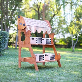 Resim Mandu Ahşap Çocuk Manav Tezgâhı Bahçe Oyuncağı 