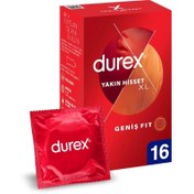 Resim Durex Yakın Hisset XL 16 Prezervatif 