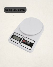Resim Pratik Ve Şık Tasarımıyla Dijital Mutfak Tartısı 