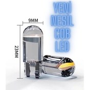 Resim 10 Adet Beyaz T10 Dipsiz Park Ampül Cob Led Yeni Nesil Arıza Yakmaz 