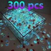 Resim 300 adet Luminous Mini Turtles - Çeşitli Renkler, Karanlıkta Parlayan, DIY Projeleri, Masaüstü Dekoru, Bahçecilik, Tırnak Sanatı, Telefon Kılıfı Süslemeleri için İdeal - Çok Yönlü İç/Dış Mekan Kullanımı, Sevgililer, Anneler, Babalar Günü ve Noel için Harika Hediye, Tavşan Bahçesi Dekoru 