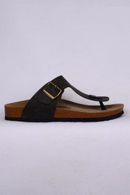 Resim Pierre Cardin 7542 Haki Erkek Parmak Arası Rahat Taban Terlik 