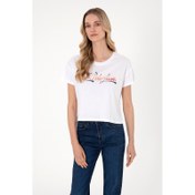 Resim U.S. Polo Assn. Kadın T-shirt 2104062 (2104062) 