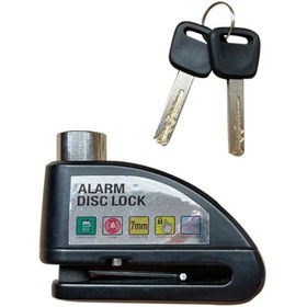 Resim beemen Motosiklet Alarm Disk Fren Kilidi 110dB Çelik Gövde Su Geçirmez Hırsızlık Önleyici Tekerlek Kilidi 