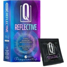 Resim Q Reflective Prezervatif 6 Adet 