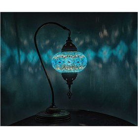 Resim GiftlandCollection Otantik Kilim Mozaik Lamba Kuğu Boynu 3no 