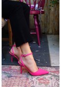 Resim Sirius Bilekten Bağlamalı Kadın Topuklu Ayakkabı Fuşya 