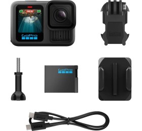 Resim Gopro Hero 13 Black - 5.3K60 Video, 27MP Foto + Hb Lensleriyle Uyumlu 