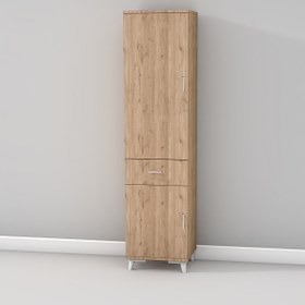 Resim Movemo Eko 130 2 Kapaklı 180X40X40 cm Banyo Dolabı 