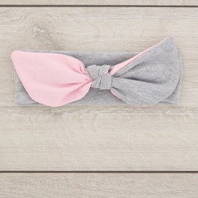 Resim Babygiz El Yapımı Yumuşak Tavşan Kulak Doğal Pamuklu Penye Bebek Çocuk Kız Yeni Stil Bandana 