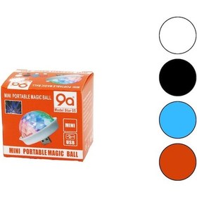 Resim Usb Disko Lamba 4w Mini Ufo Model Çap:5cm -- Y: 4.5cm Dc-5v 4989 Çok renkli 