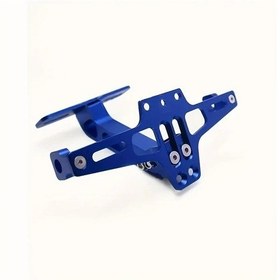 Resim Hightower Kırmızı Universal Cnc Alüminyum Motorcycle Plaka Tutucu - Ayarlanabilir, Boyalı, Kolay Montaj, Dayanıklı Ve Hafif Aksesuar 