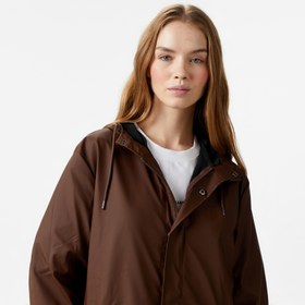 Resim Rains Fishtail Parka W3 Kadın Kahverengi Yağmurluk 
