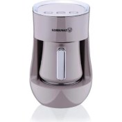 Resim Bej Renkli Kahve Makinesi A865-03, Pratik ve Şık Tasarım 