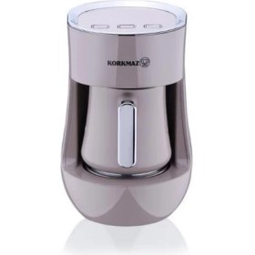 Resim Bej Renkli Kahve Makinesi A865-03, Pratik ve Şık Tasarım 