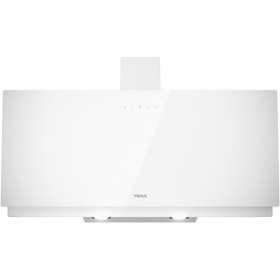 Resim Teka Dvn 94030 Ttc Beyaz Cam 90 Cm. Duvar Tipi Davlumbaz 