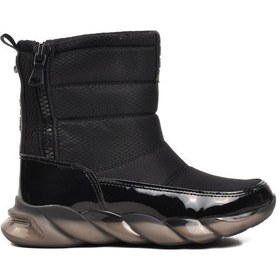 Resim Ayakmod Dmk-z001 Siyah Rugan İçi Kürklü Kadın Kar Botu 001 