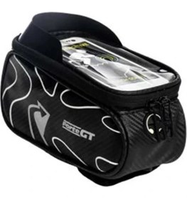 Resim Xbyc 842 Bisiklet Kadro Üstü Çanta Siyah Gri 