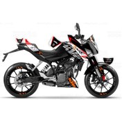 Resim Ktm Duke 125 R Design Sticker Set (2011-16) 