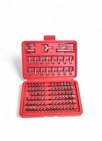 Resim LEO Bits Uç Seti 100 Parça 1/4'' 