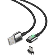 Resim Marcador Baseus Zinc Magnetic Usb Kablo Şarj Android Mikro Başlık 2metre 1.5a 