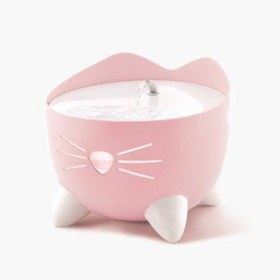 Resim Pixi Fountain Led Seviye Göstergeli Otomatik Kedi Su Sebili 2 Lt Pembe 