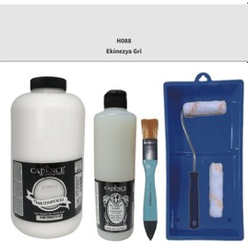 Resim Cadence Mu Lisurface H-088 Ekinezya Gri 2 L Sır Vernik Set 