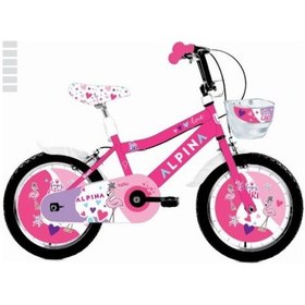 Resim Ümit Alpina 20 Jant Çocuk Bisikleti Pembe Pembe 