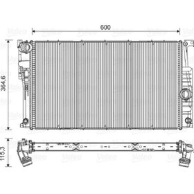 Resim Valeo Motor Su Radyatoru Bmw B38 N20 N26 N55 F20 F30 F32 F34 F36 F22 F80 F82 17118672104-17117618807- 