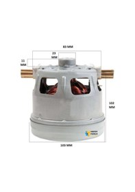 Resim Bosch Uyumlu Bgs4230 Süpürge Motoru Adet-set 