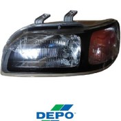 Resim Honda Euro Civic Far Sağ Sol 96 98 1996 1997 1998 Depo Marka Sol Şoför Tarafı 