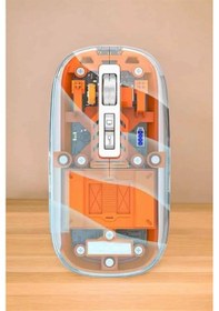 Resim Fare Mouse Çift Modlu Kablosuz Bağlantılı 2.4ghz Destekli 