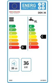 Resim Termodinamik Dek 36 Kw Trifaze Elektrikli Kombi (Isıtma+Sıcak Su) 