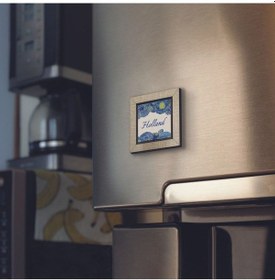 Resim Hollanda Görseli Baskılı Mdf Magnet 7x7 186 