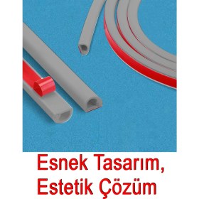 Resim Esnek Kablo Kanalı Gri / GT-KK02 