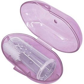 Resim Bambino Parmak Diş Kaşıyıcı Pembe 