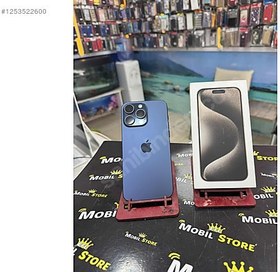 Resim Apple iPhone 15 Pro Max İkinci El YD | 256 GB | Siyah 