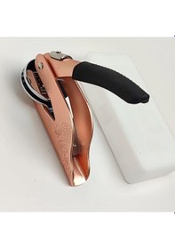 Resim Soğuk Mühür Kabartma Damga Çelik Baskı Presi Lastik Sap Rosegold Karışık 