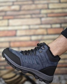 Resim Unisex Trekking Outdoor Fermuarlı Kürklü Kışlık Bot X6 Laci 105423 
