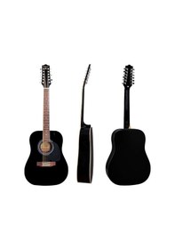 Resim Extreme Xa12bk Akustik Gitar Siyah Ihlamur Gövde Kesik Kasa 