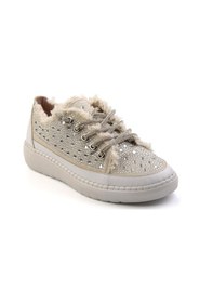 Resim Bambi Bej Kadın Sneaker K01309000318 Bej 