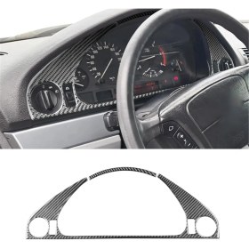 Resim Steellaar 5 Serisi E39 98-03 Yumuşak Karbon Fiber Gösterge Paneli Çerçeve Kapak Takımı (Yurt Dışından) 